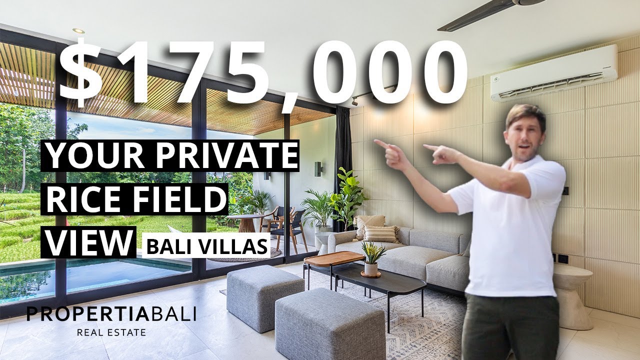 Experience LUXURIOUS Living in Canggu Bali's Most Stunning Rice Field Villa!