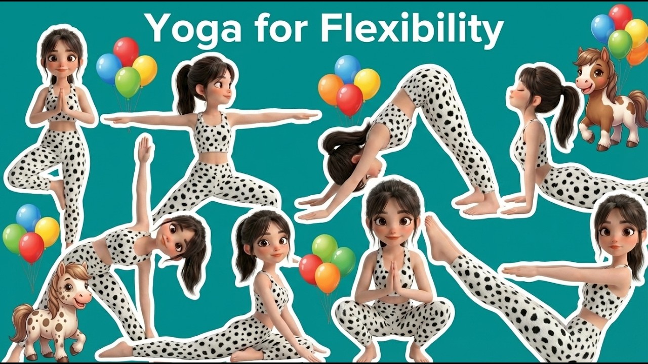 Сила супергероя за 7 минут! | Йога для детей | Позы йоги для детей | Фитнес для детей