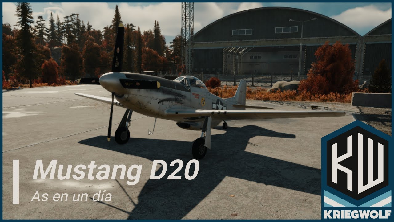P51-D20 Mustang, en su peak || War Thunder
