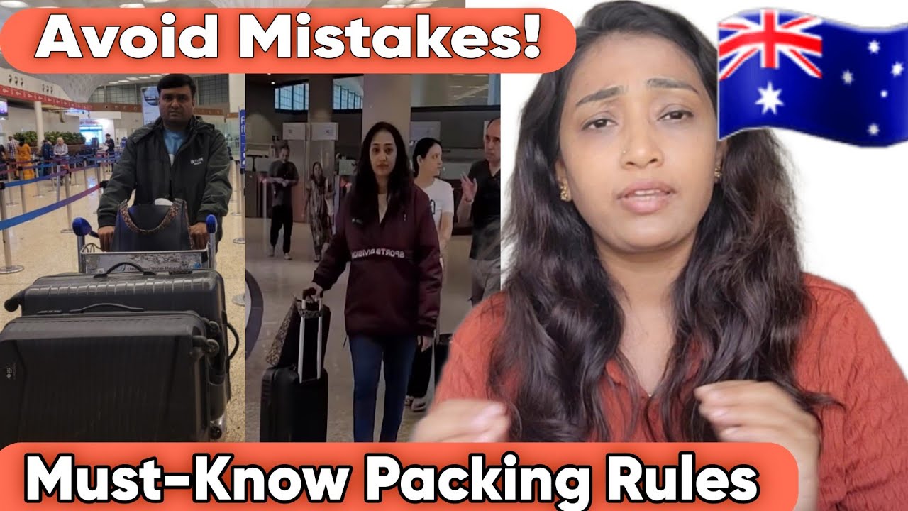 Complete Bag Packing Guide: India to Australia| Trust Mumma