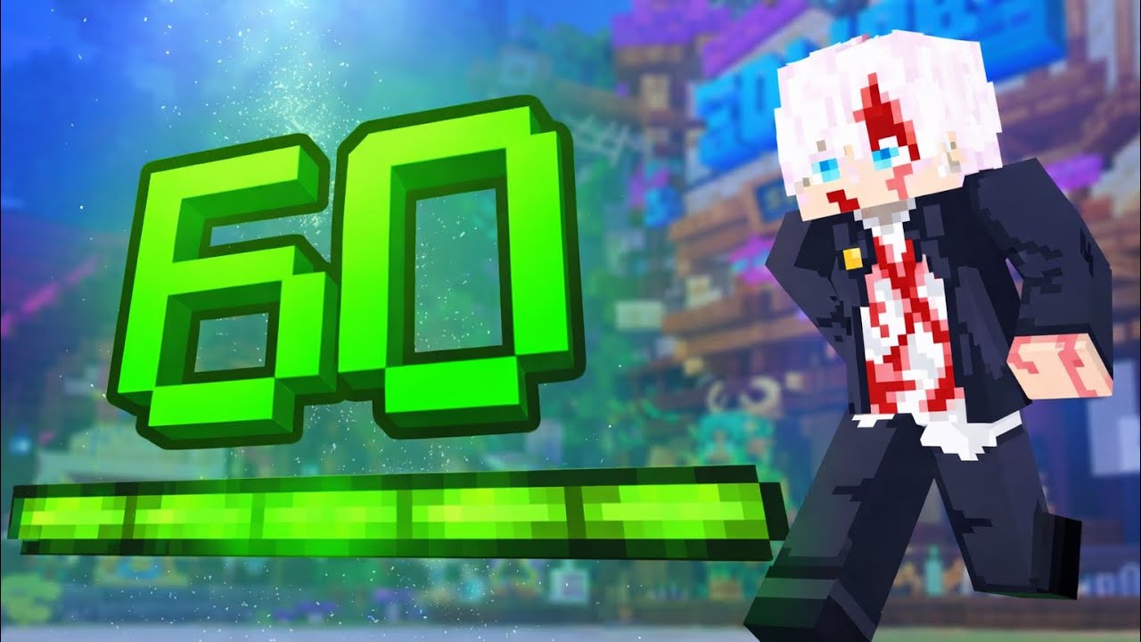 Finally Reached Level 60 on Hive 😈 | MCPE PvP Domination