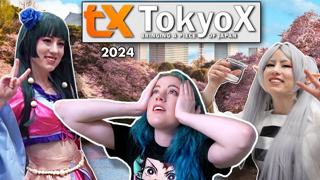 Let's go to Houston, Texas for Tokyo X 2024! Convention Vlog + Cosplay