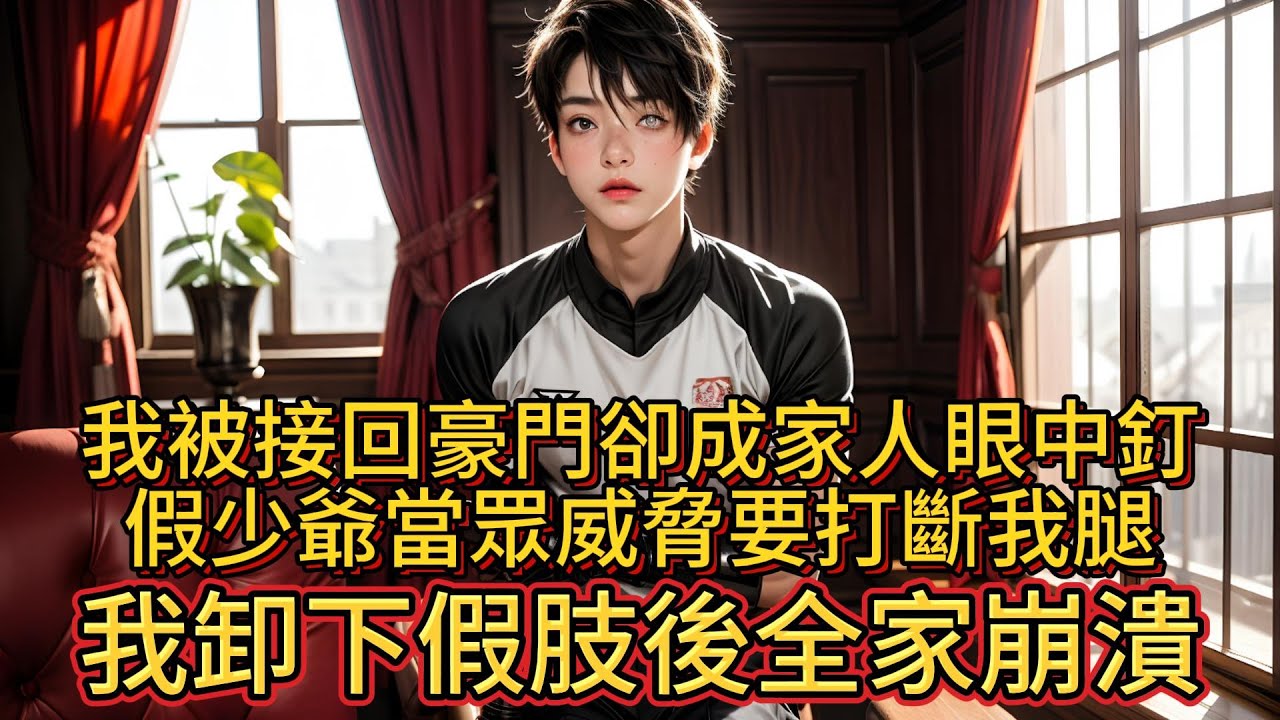 我被接回豪門卻成家人眼中釘，假少爺當眾威脅要打斷我腿，我卸下假肢後全家崩潰。