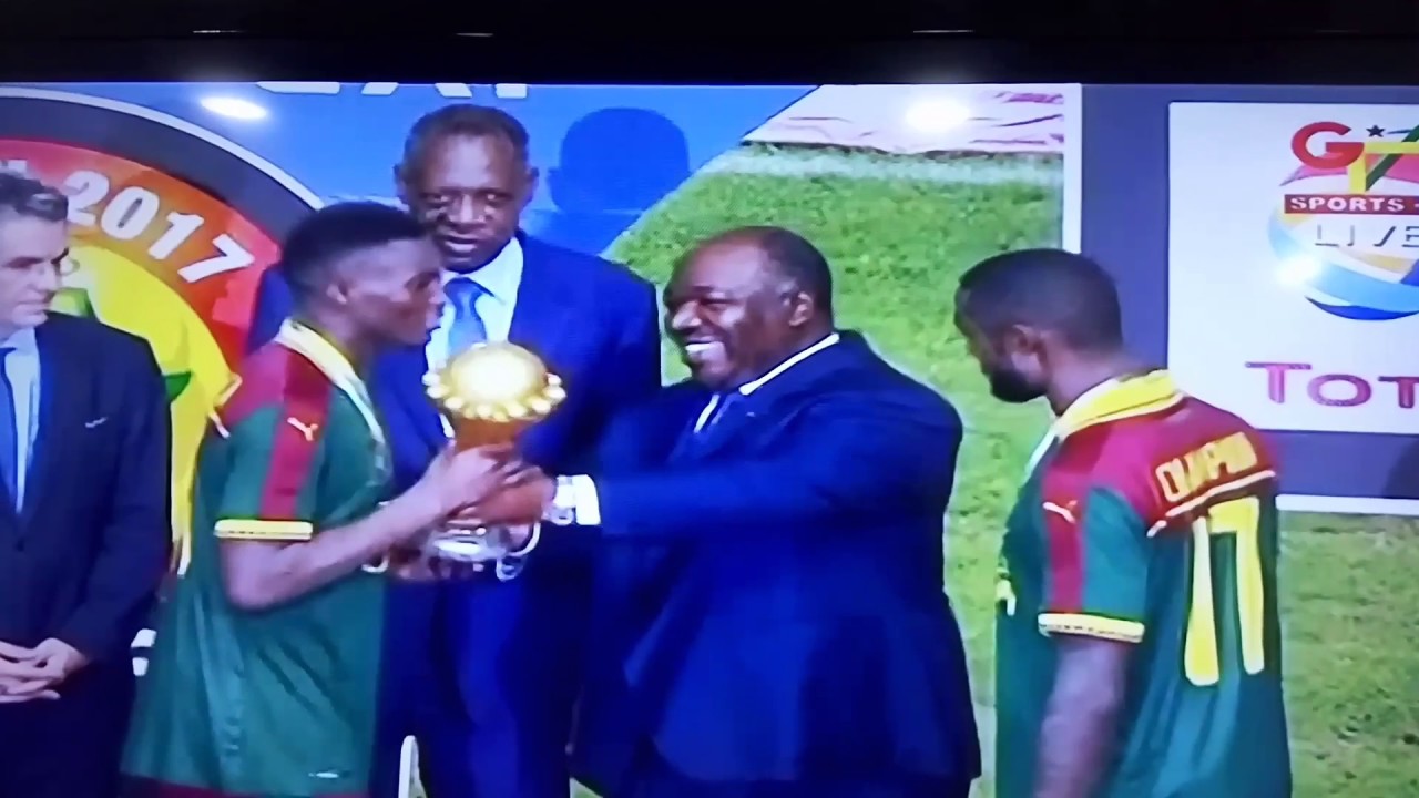 Cameroon celebrates Afcon 2017 final victory