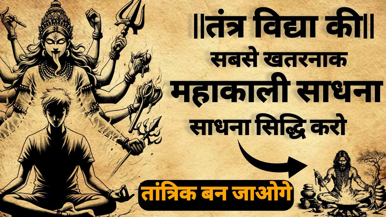 महाकाली साधना | साधना सिद्धि करो | तांत्रिक बन जाओगे |#kalimantra
