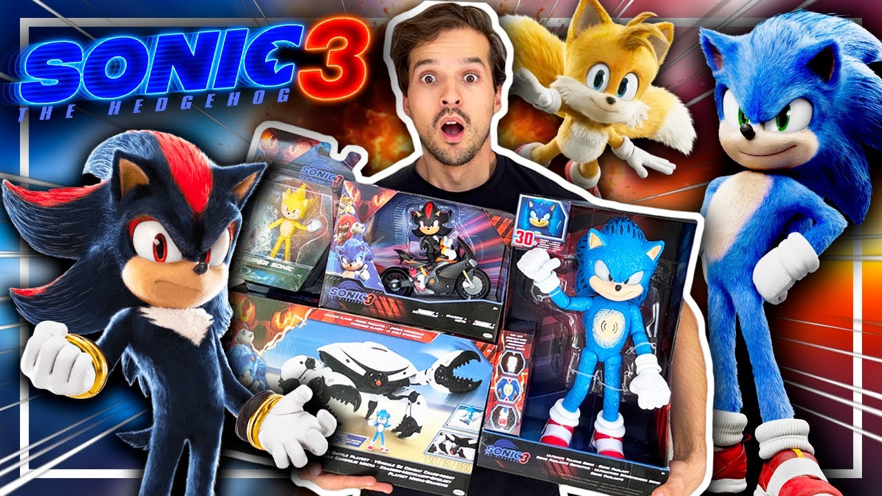 COMPRE Y ABRI TODOS los juguetes de SONIC 3 !! / Memo Aponte