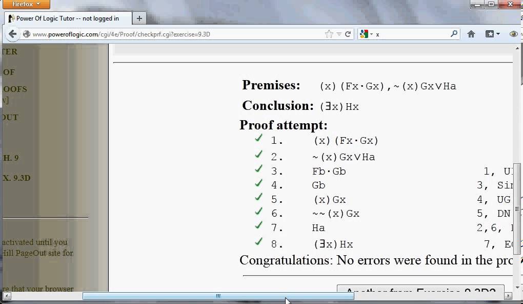 Logic12 Proofs in Predicate Logic