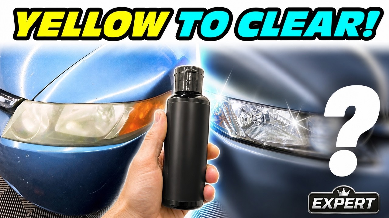 Quick & Easy! How to restore your headlights? Cerakote Headlight Restoration Kit