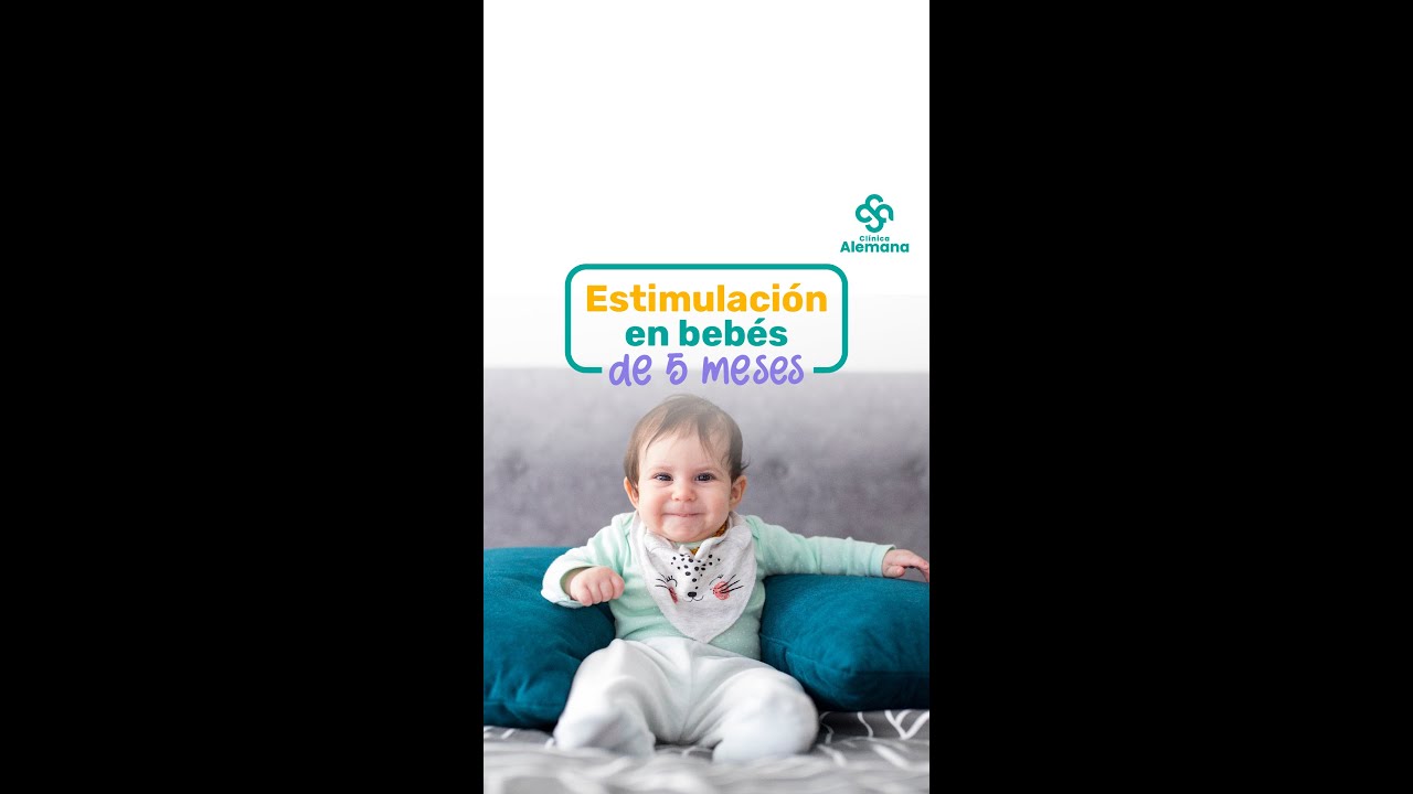 ¿Cómo estimular a tu bebe de 5 meses? | Clínica Alemana