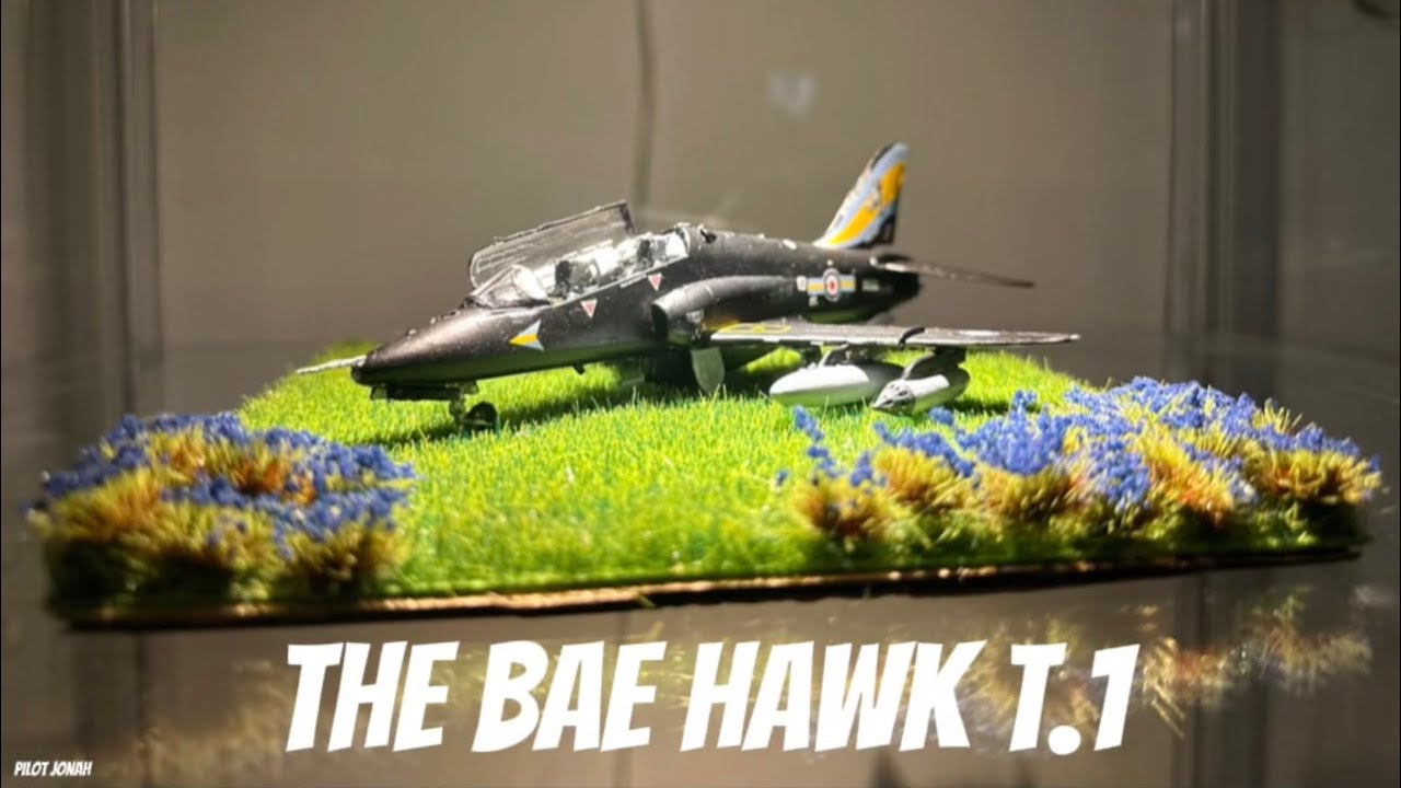 The making of the Revell 1:72 BAe HAWK T.1 Model recap