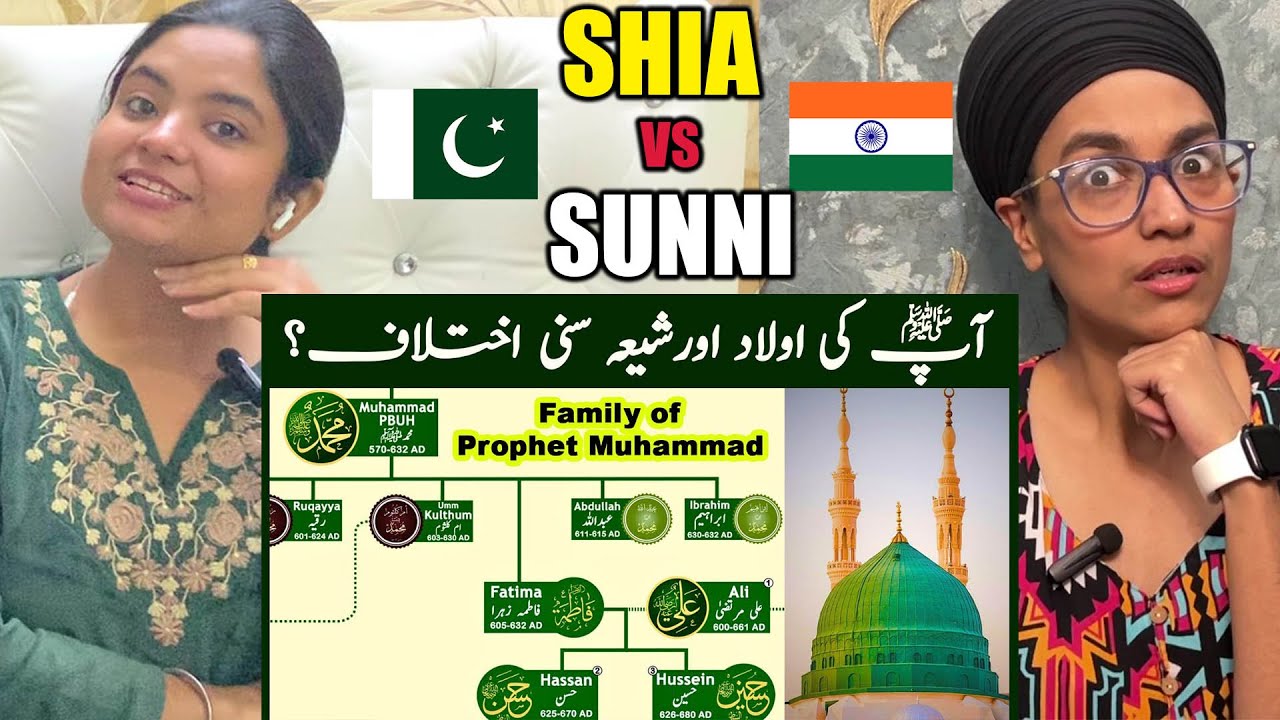 Indian Reacts to Prophet Muhammad Family Tree | Shia Sunni Differences?