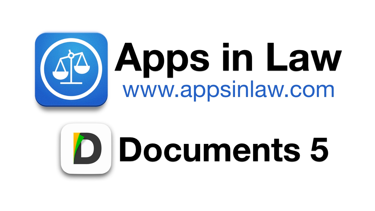 Apps in Law: Documents 5