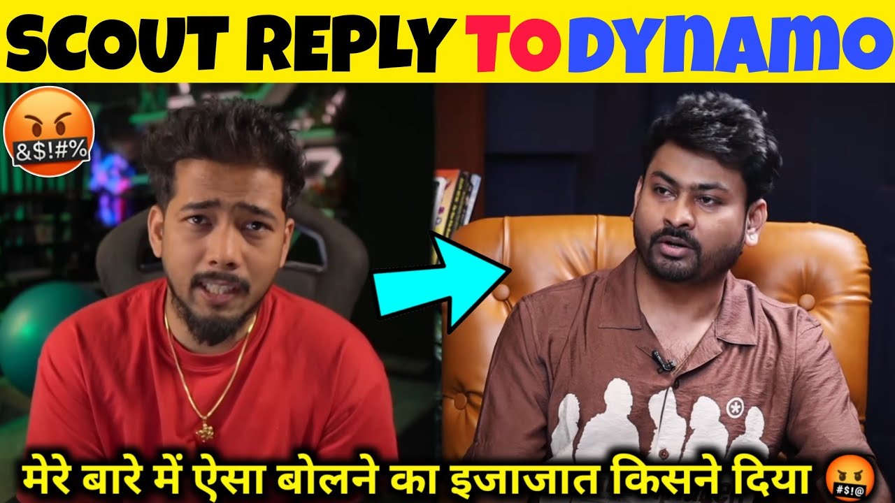 😱 Finally Scout Reply Dynamo Gaming | Dynamo Gaming New Podcasts With Siddharth Kannan  
