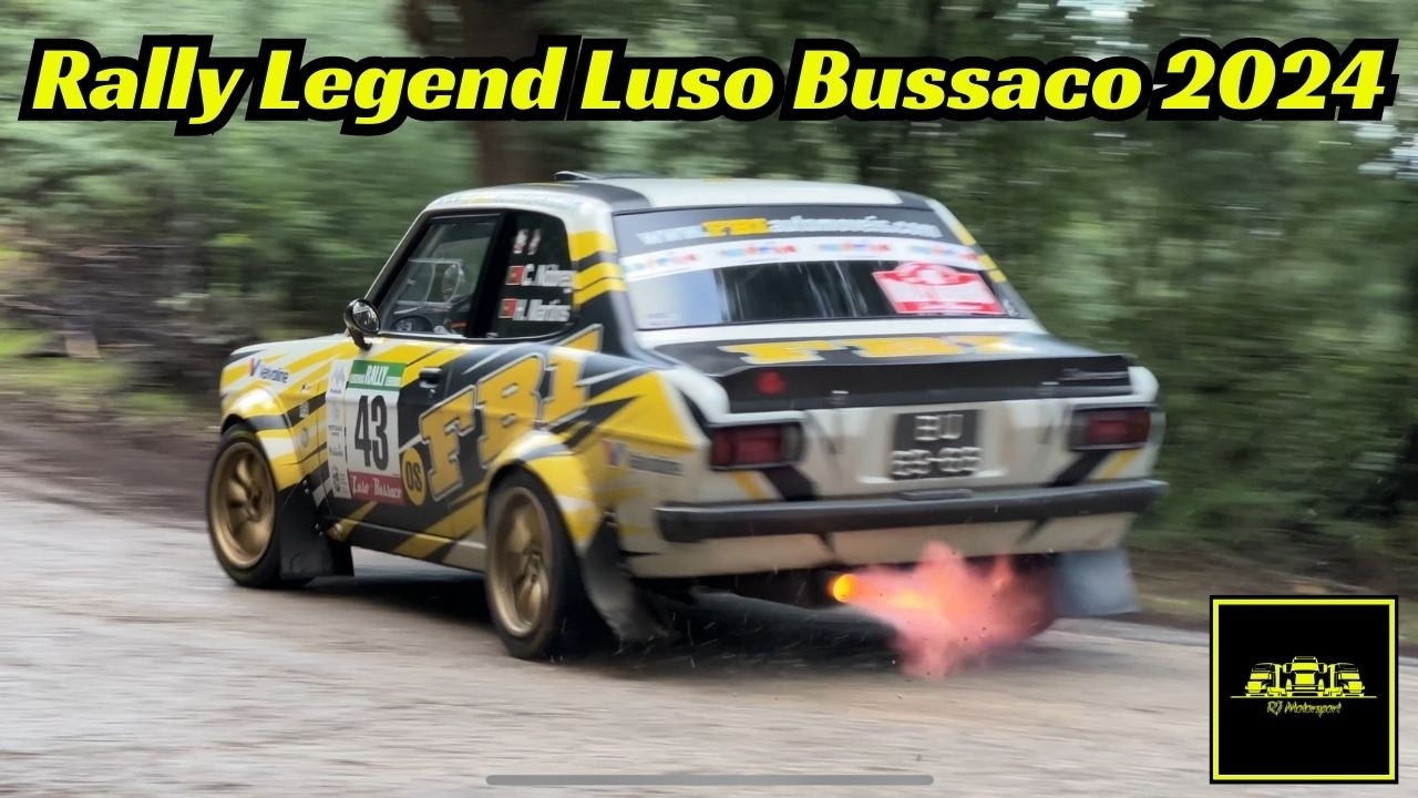 Rally Legends Luso Bussaco 2024 Best Moments | BIG Show and Sideways Mode