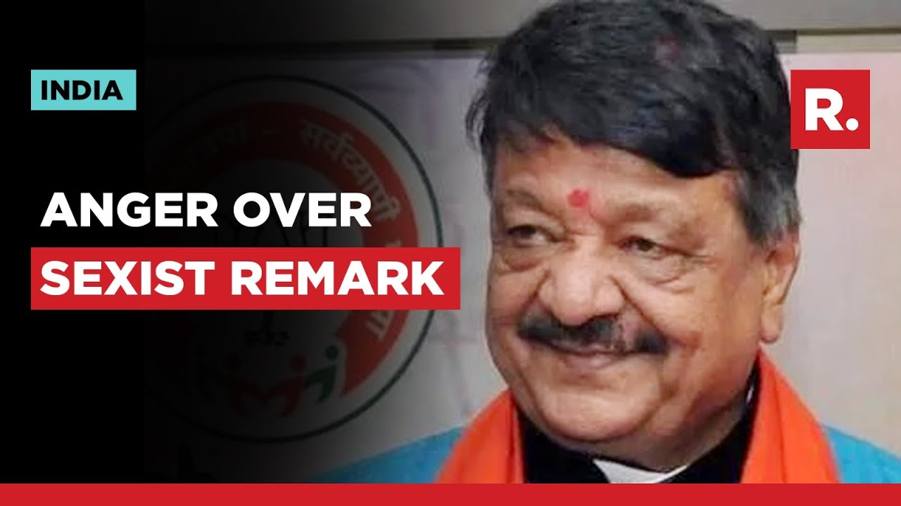 BJP Neta Kailash Vijayvargiya Draws Criticism for Sexist & misogynistic Comment