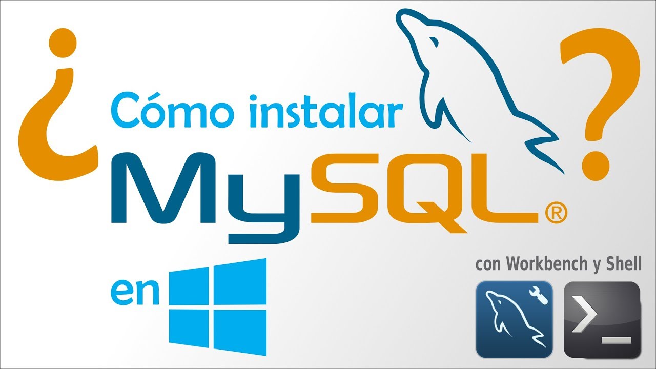 ¿Cómo instalar MySQL en Windows 10?