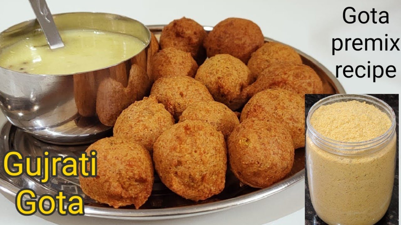 Gujrati Gota premix and Gota Recipe  | Gujrat ka Famous Kadhi Gota | Gujrati fritters| Gujrati snack