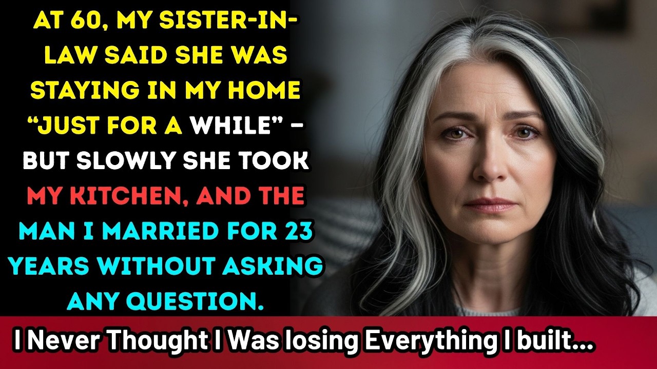 At 60 My Sister-in-Law Moved In ‘Temporarily’ And Slowly Took Over My Home and My Husband’s Loyalty.