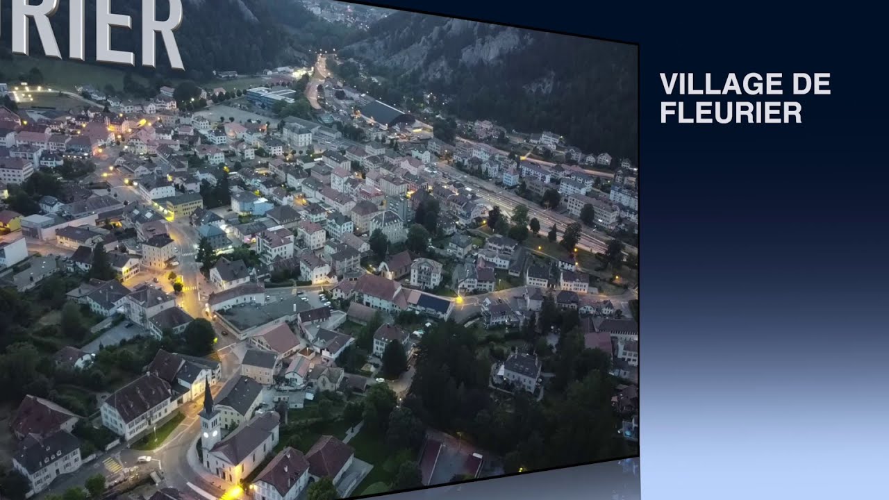 Switzerland-Drone Mavic Mini : Fleurier , Val De Travers.