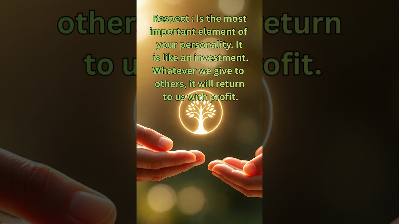 The Wealth of Respect. 