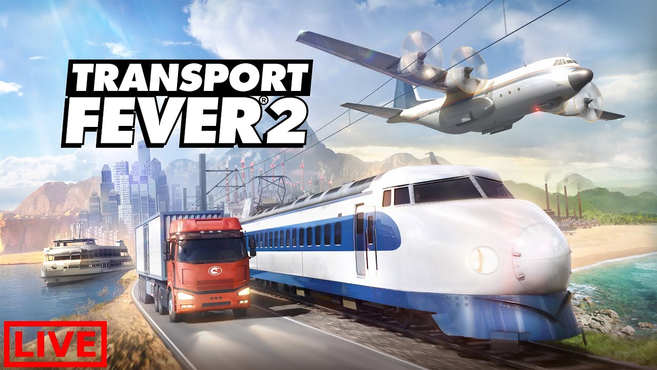 🚛Комната ожидания Триплы \\\ Чилим в Transport Fever 2 🚛