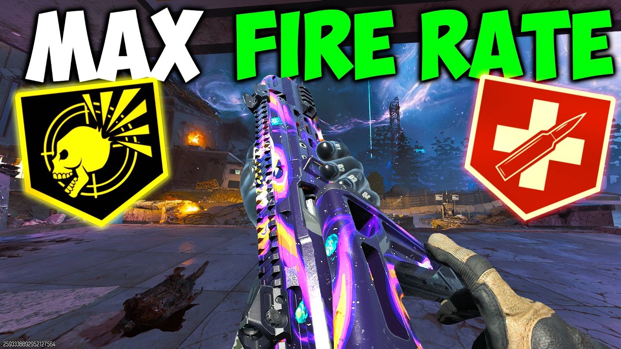 MAXIMUM FIRE RATE. (BO7 Zombies)