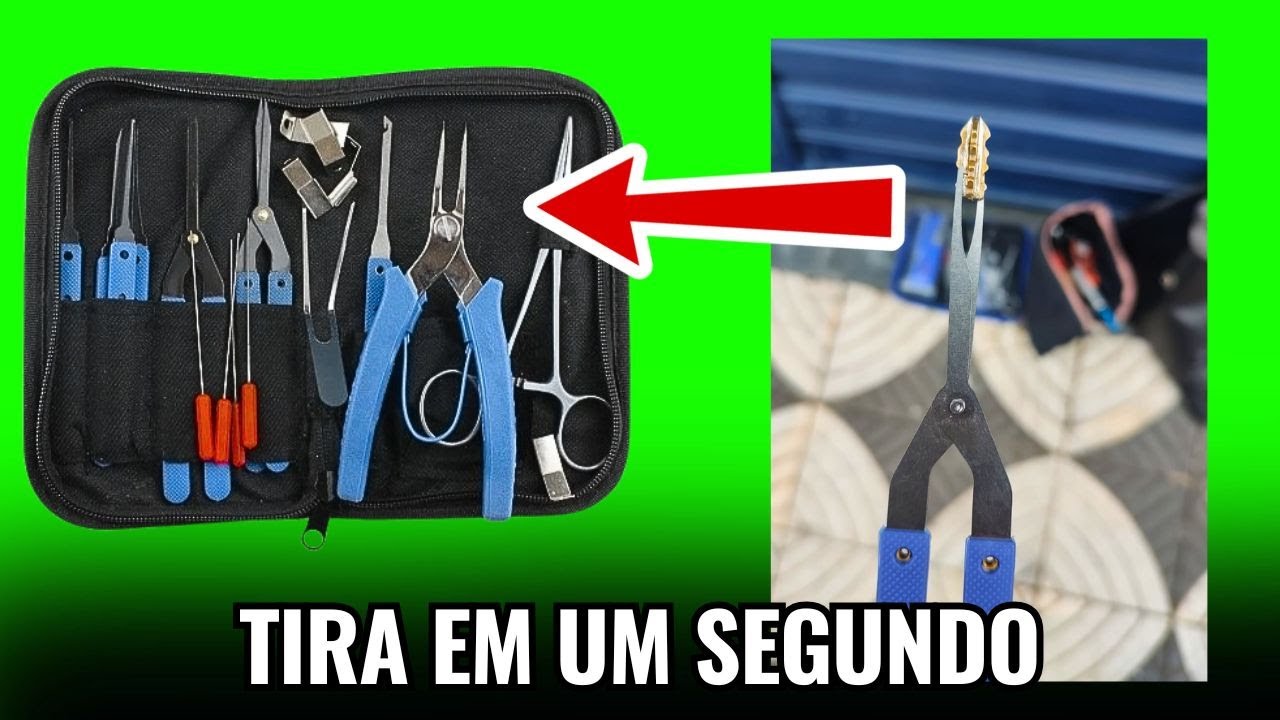 🫵 COMO TIRAR CHAVE QUEBRADA DE DENTRO DO MIOLO KIT EXTRATOR DE CHAVE QUEBRADA