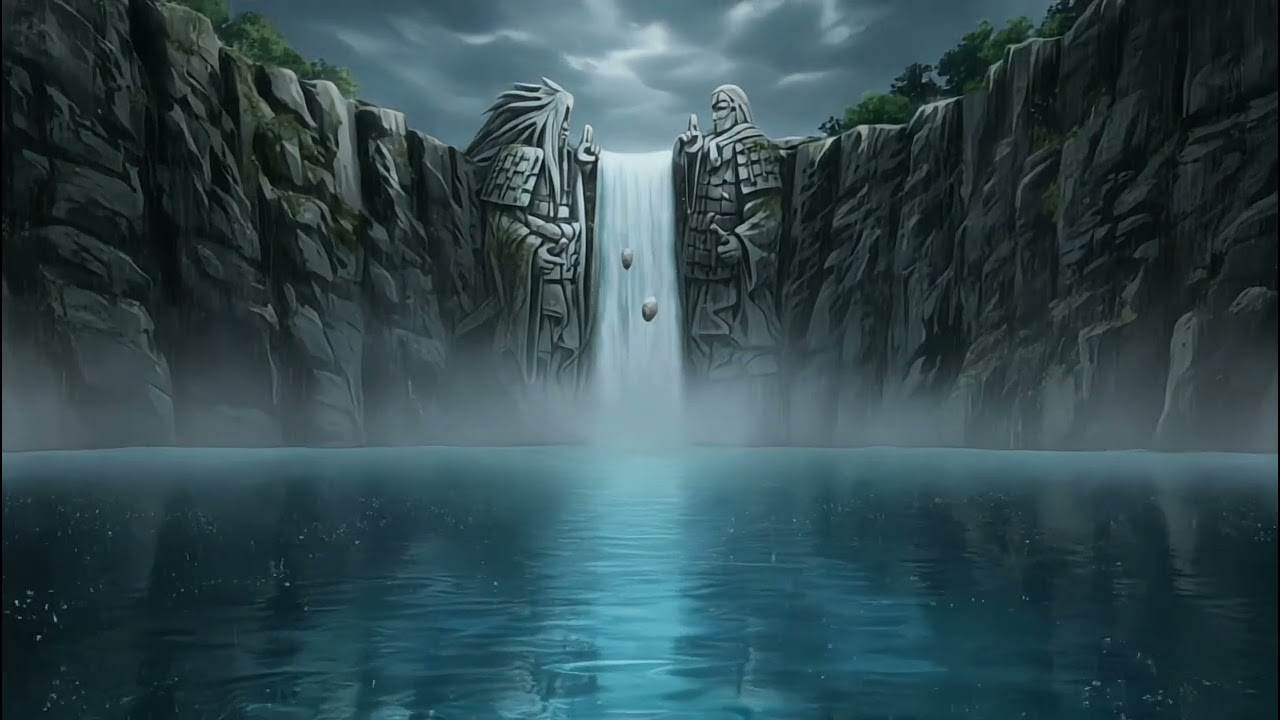 ASMR Rain at the Valley of the End | Echoes of a Silent Battle | Naruto