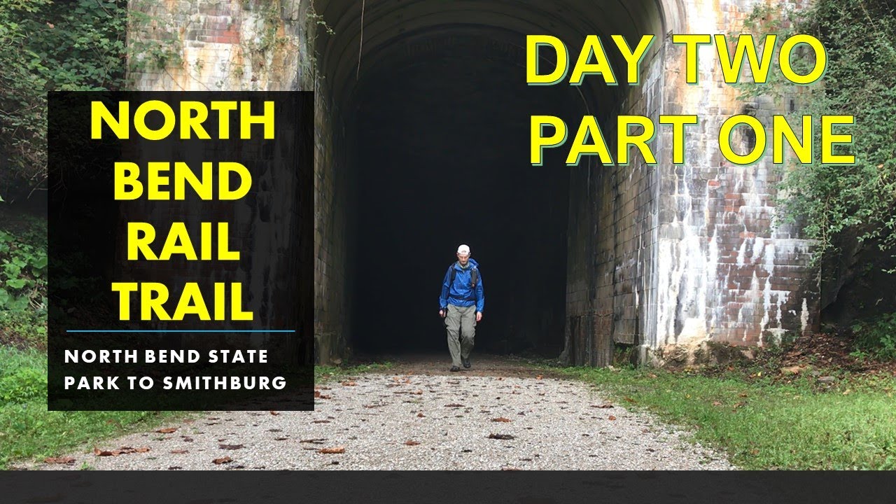 NORTH BEND RAIL TRAIL - Solo Thru Hiking - Day TWO Part One (North Bend State Park to Smithburg, WV)