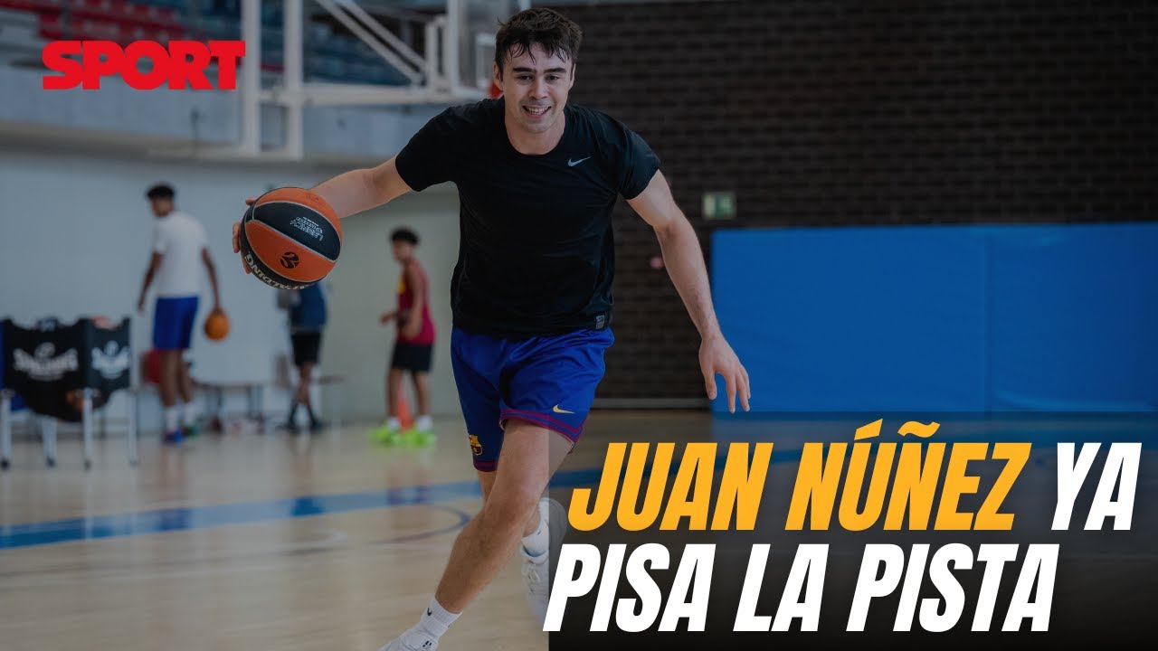 💪 Juan Núñez ya pisa la pista: así avanza su recuperación con el Barça