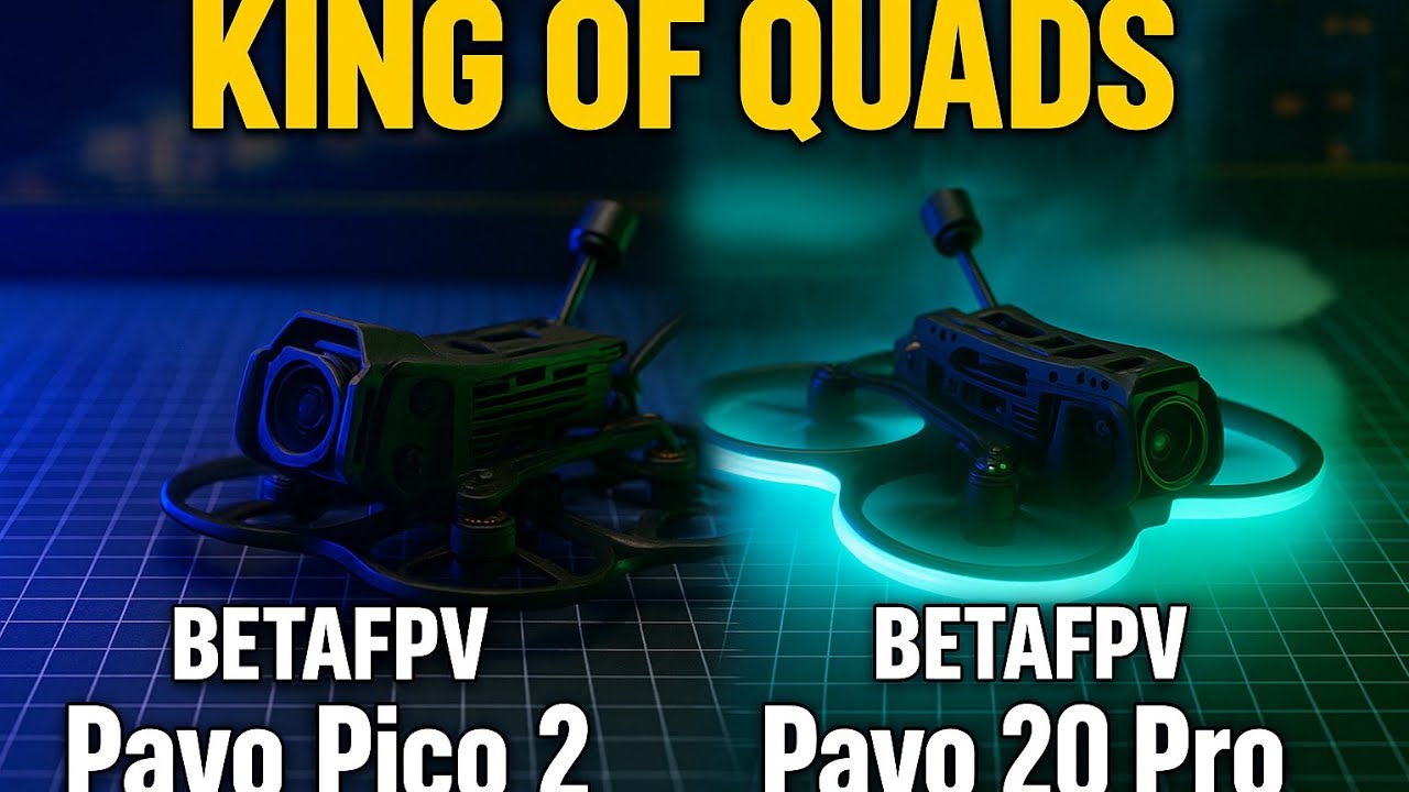 Король квадрокоптеров 👑 BETAFPV Pavo Pico 2 против Pavo 20 Pro — Tiny Titan против The Veteran!