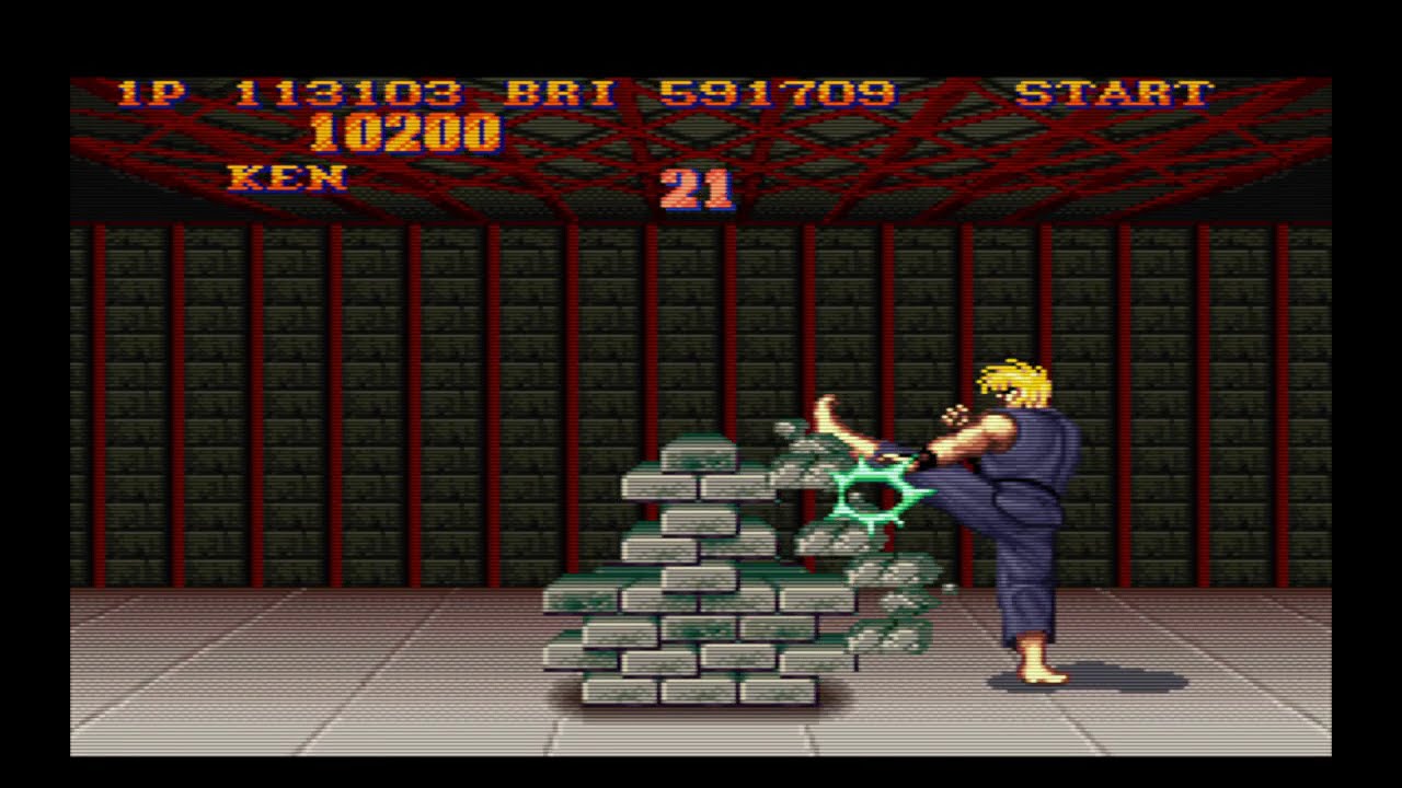 Street Fighter II: The World Warrior (SNES) - Ken - HARDEST DIFFICULTY - EPIC STRUGGLE THROUGH