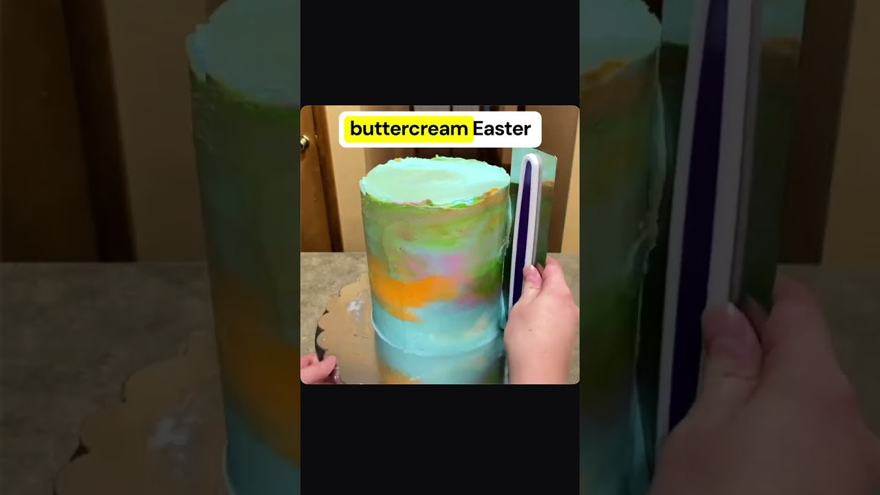 Easter bunny cake transformed into a different Easter bunny cake! SHORT