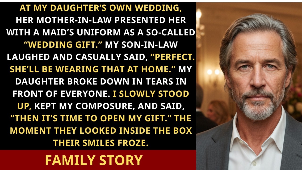 On Her Wedding Day, Her Mother-In-Law Gave Her A Maid’s Uniform—Her Husband Smiled.