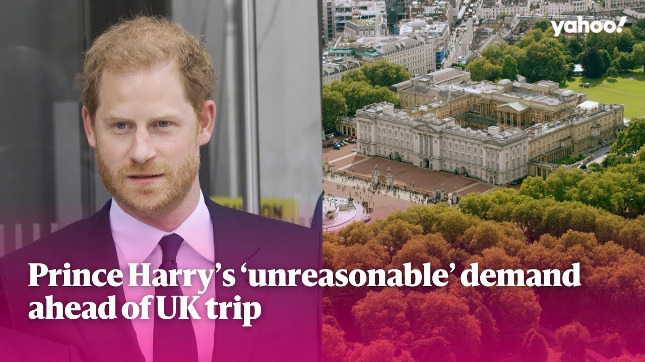 Prince Harry's 'unreasonable' demand ahead of UK trip | Yahoo Australia