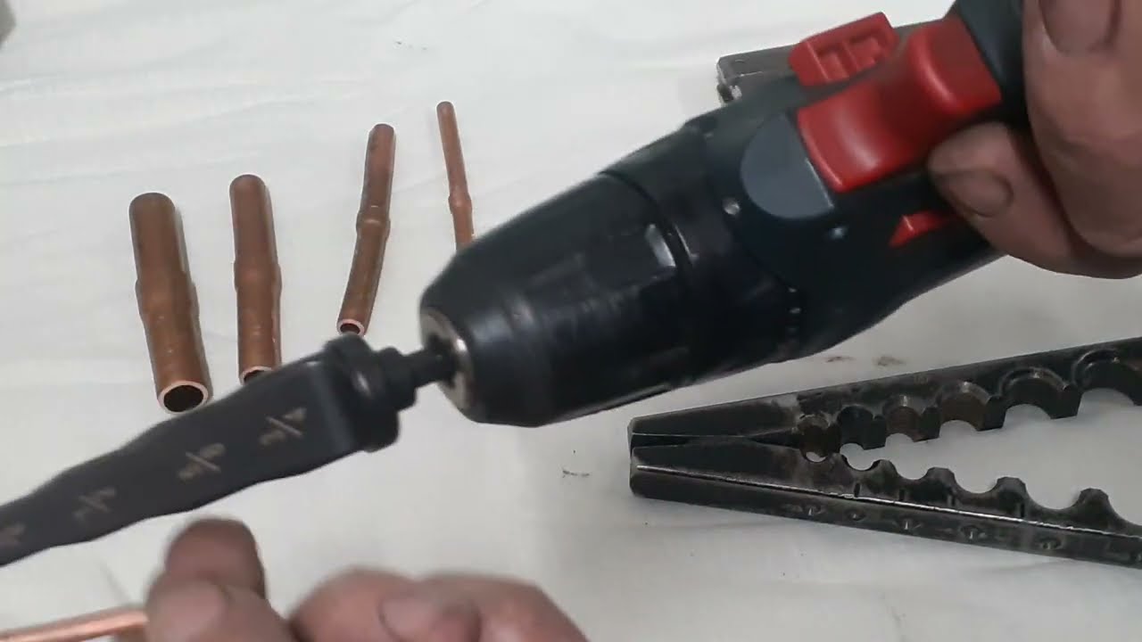 ALARGADOR DE TUBOS DE COBRE SUPER PRÁTICO.