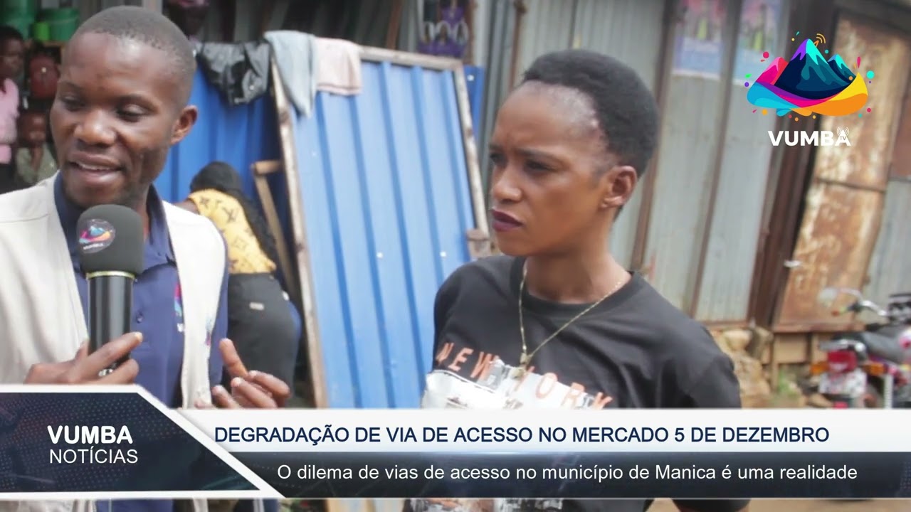 DEGRADAÇÃO DE VIA DE ACESSO DEIXA VENDEDORES DO MERCADO 5 DE DEZEMBRO AGASTADOS NA CIDADE DE MANICA
