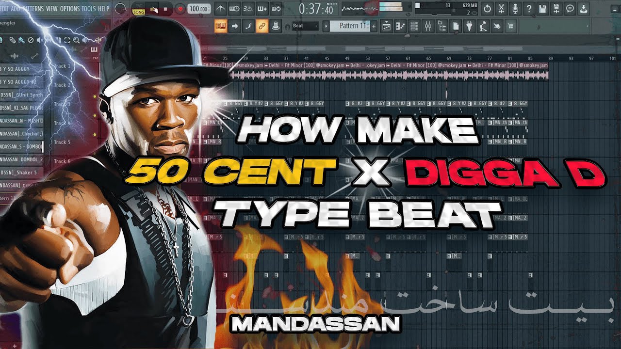 How Make 50 Cent x Digga D Type Beat | Silent Cook Up Ep.1 - #flstudiotutorial