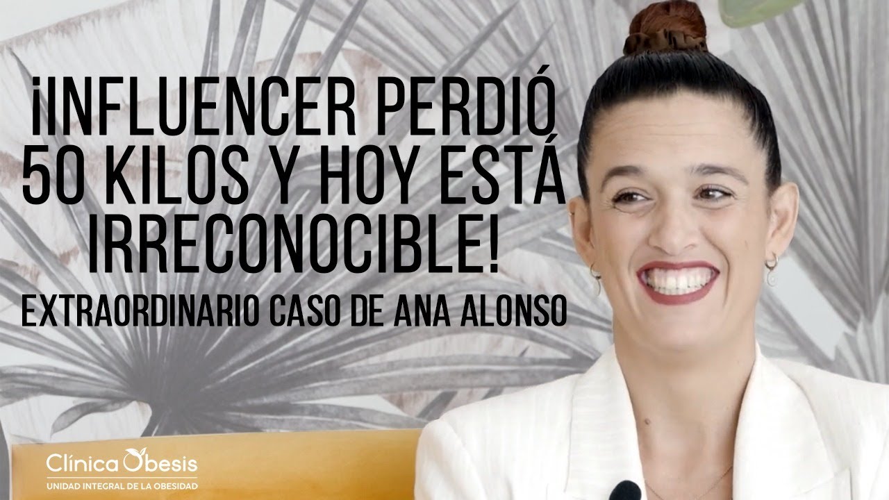 ¡Influencer perdió 50 kilos y hoy está irreconocible! 👉🏼 Extraordinario caso de Ana Alonso