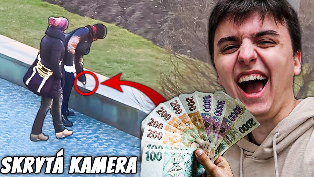 Přilepil jsem Peníze na Veřejnosti a Tohle se Stalo!