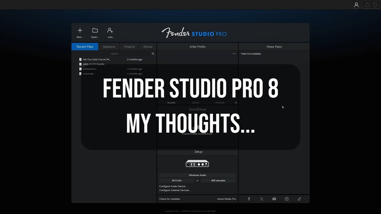 Fender Studio Pro 8 | Мои впечатления...