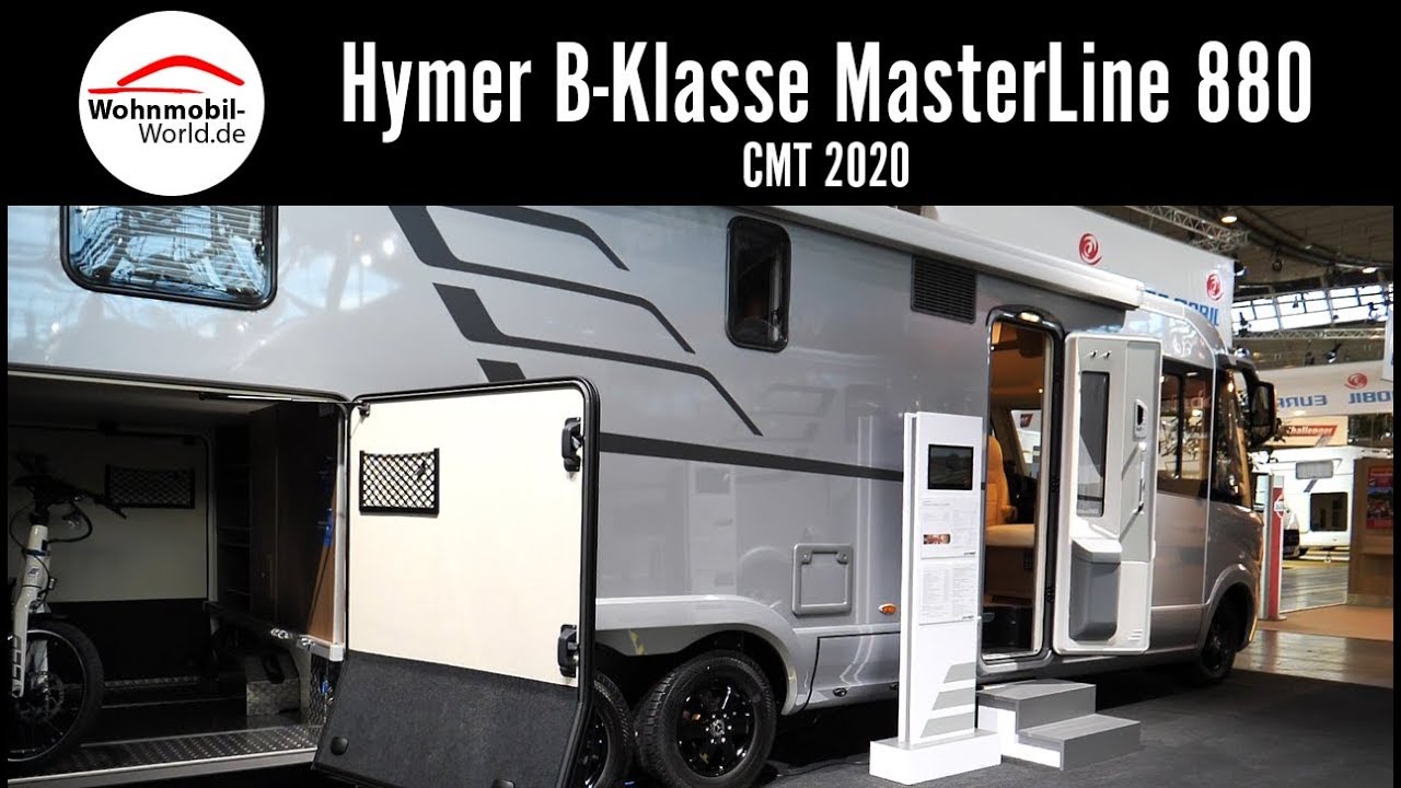 HYMER B-Klasse MasterLine 880 - Neuheit auf der CMT 2020