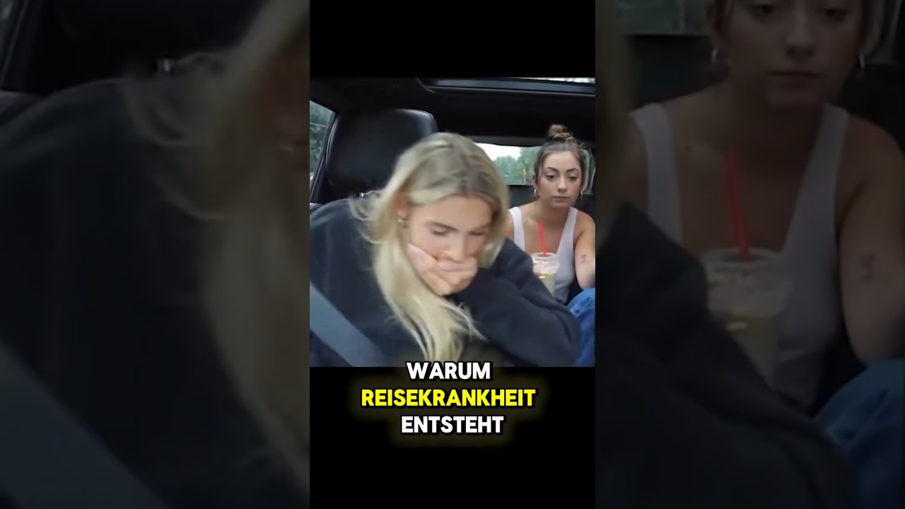 Warum wird uns im Auto plötzlich schlecht? 🤢