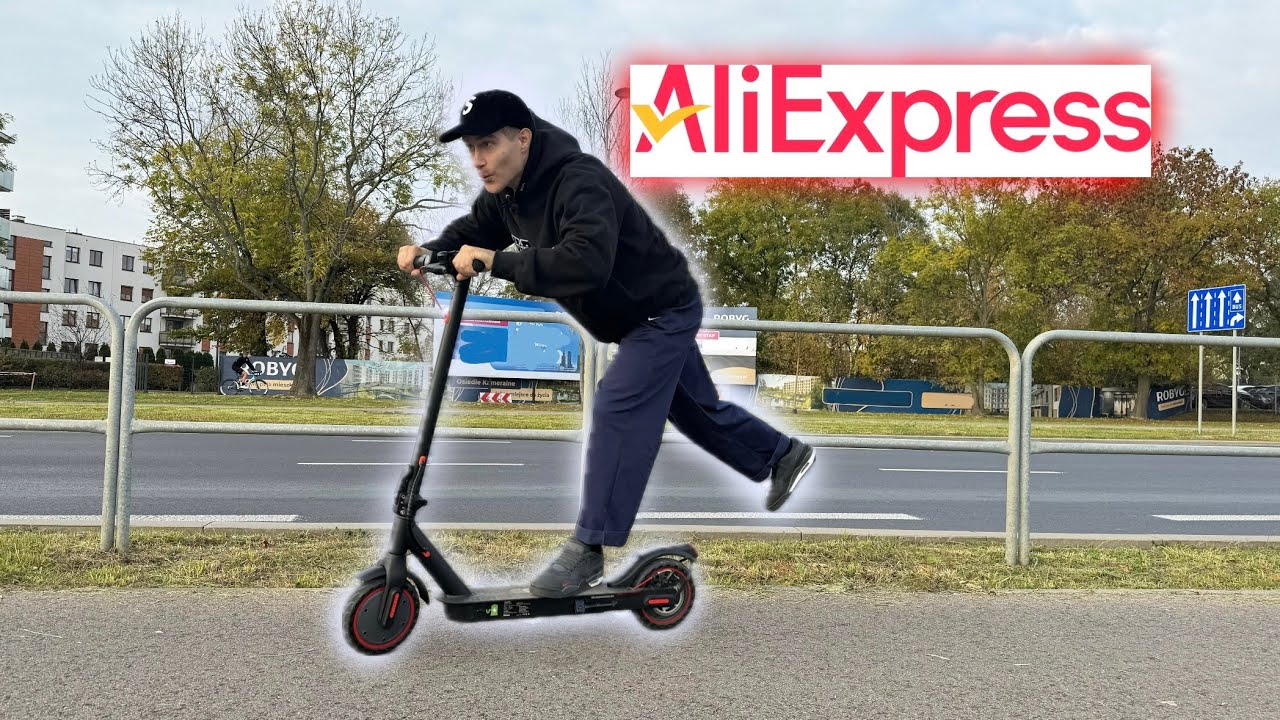NAJTAŃSZA HULAJNOGA ELEKTRYCZNA Z ALIEXPRESS | iScooter i9