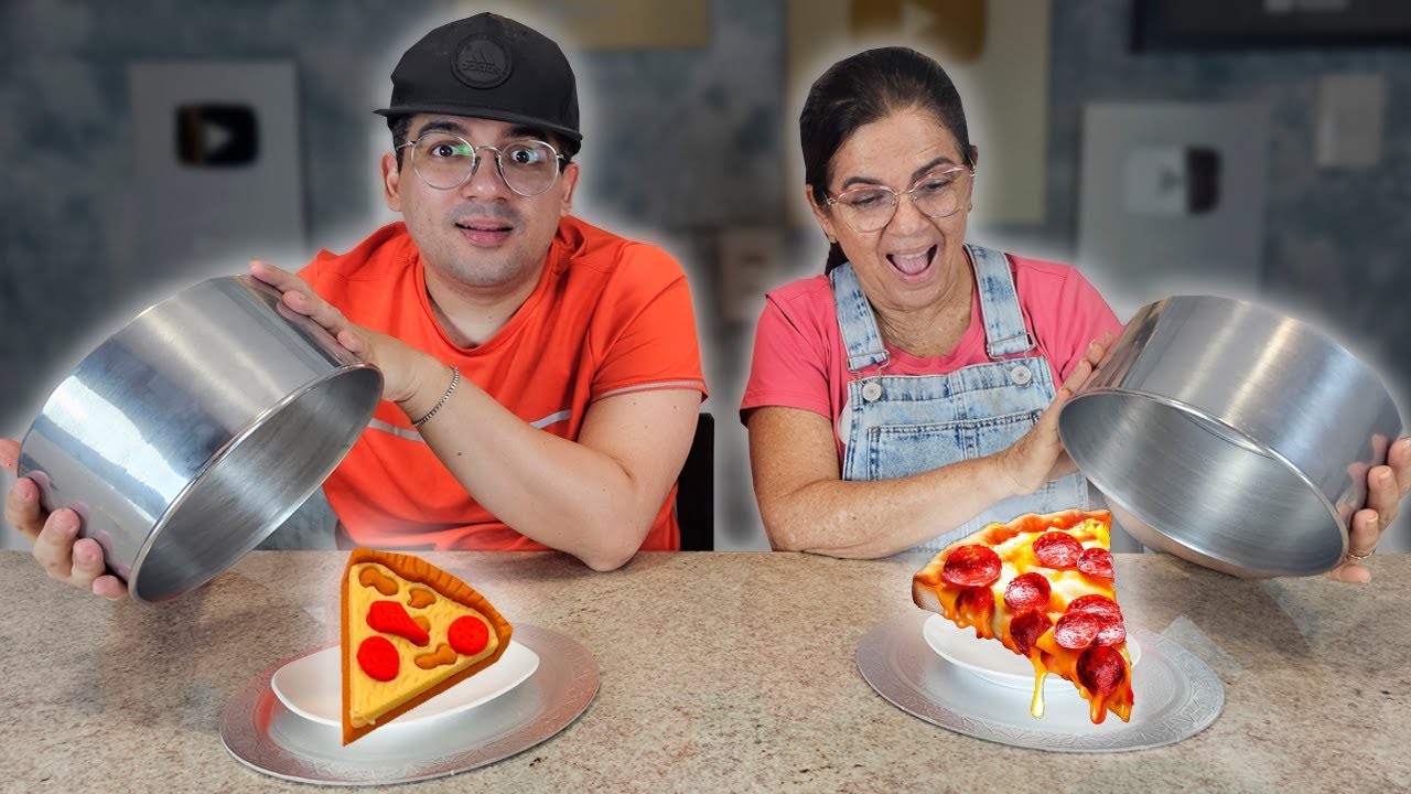COMIDA vs BORRACHA ESCOLAR!!