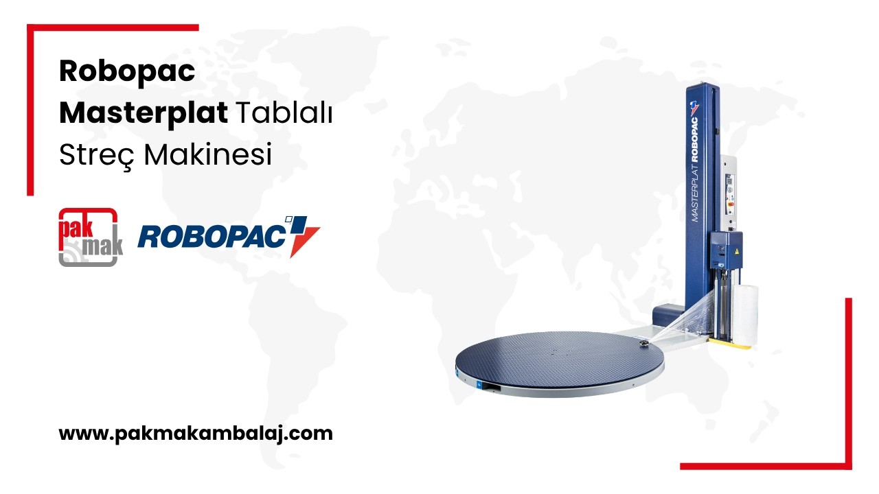 Robopac Masterplat Tablalı Streç Makinesi