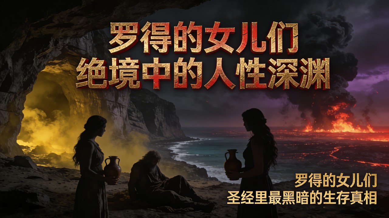 聖經最駭人的亂倫懸案！羅得女兒為何對父親下手？揭開山洞裡的暗黑真相 #聖經解密 #創世記 #羅得 #歷史真相 #懸疑解碼