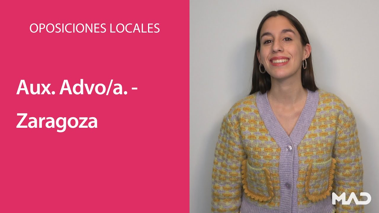 OPOSICIONES LOCALES 👉 Auxiliar Administrativo/a en la Diputaci&oacute;n de Zaragoza | MAD 📚