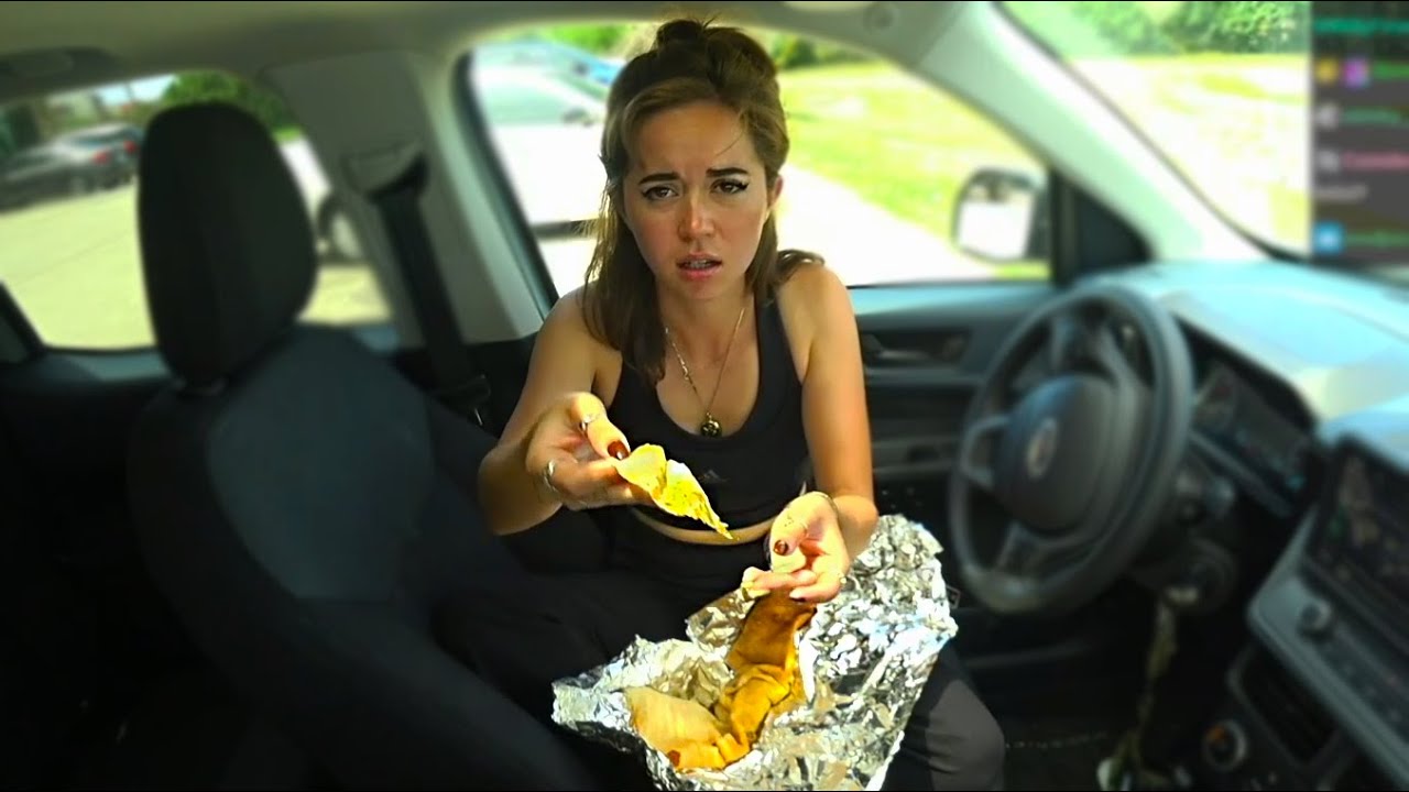 Maya tries Indian food for the first time in her new truck!
