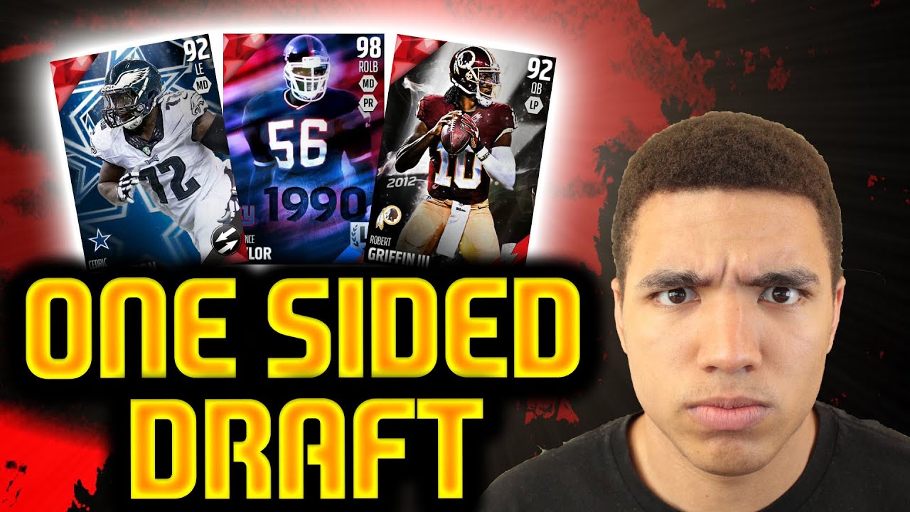 WORLDS WORST PRANK - ONE SIDED DRAFT CHAMPIONS CHALLENGE MADDEN 16